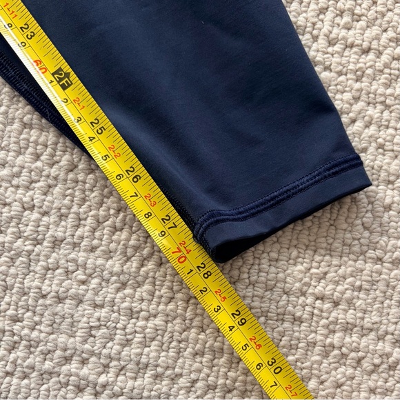 Men’s Large Navy Blue Lululemon Fast and Free Tight 28" - Picture 8 of 9
